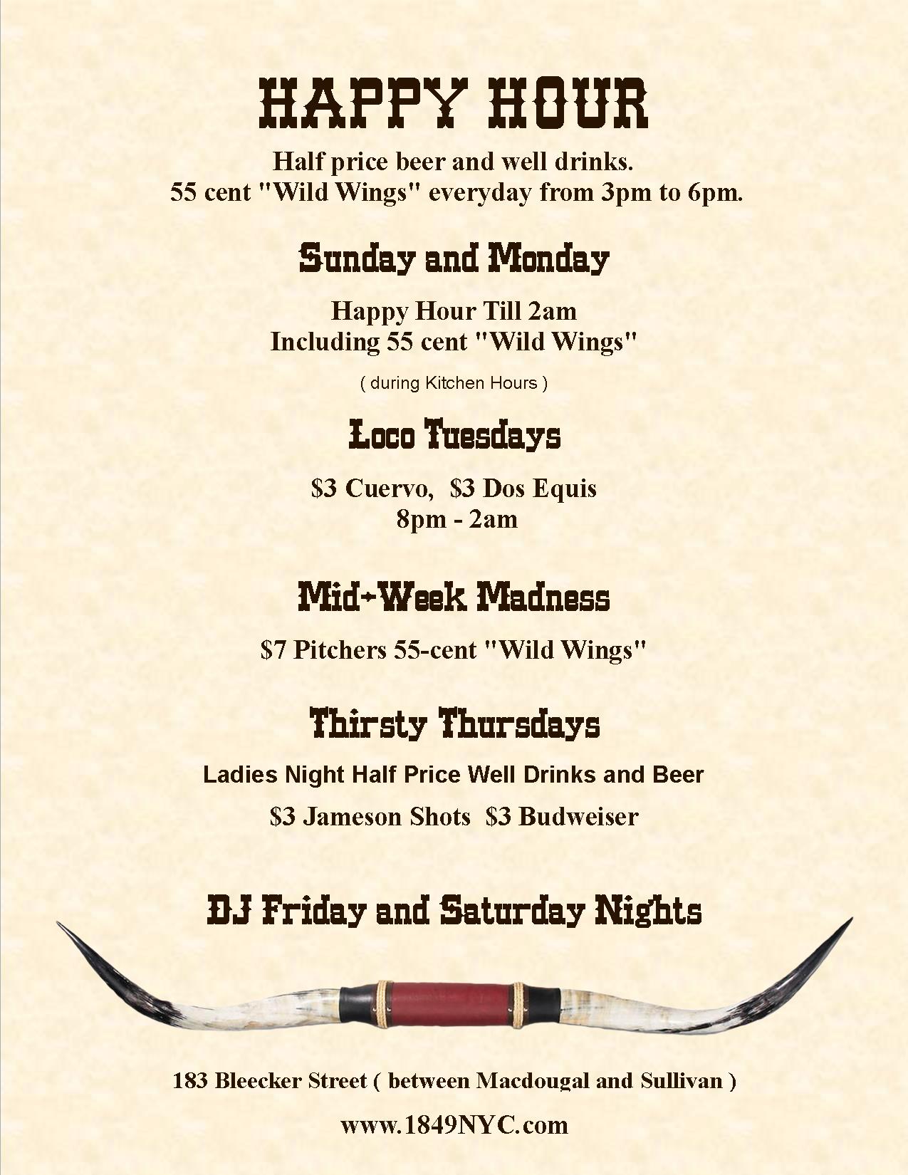 HAPPY HOUR